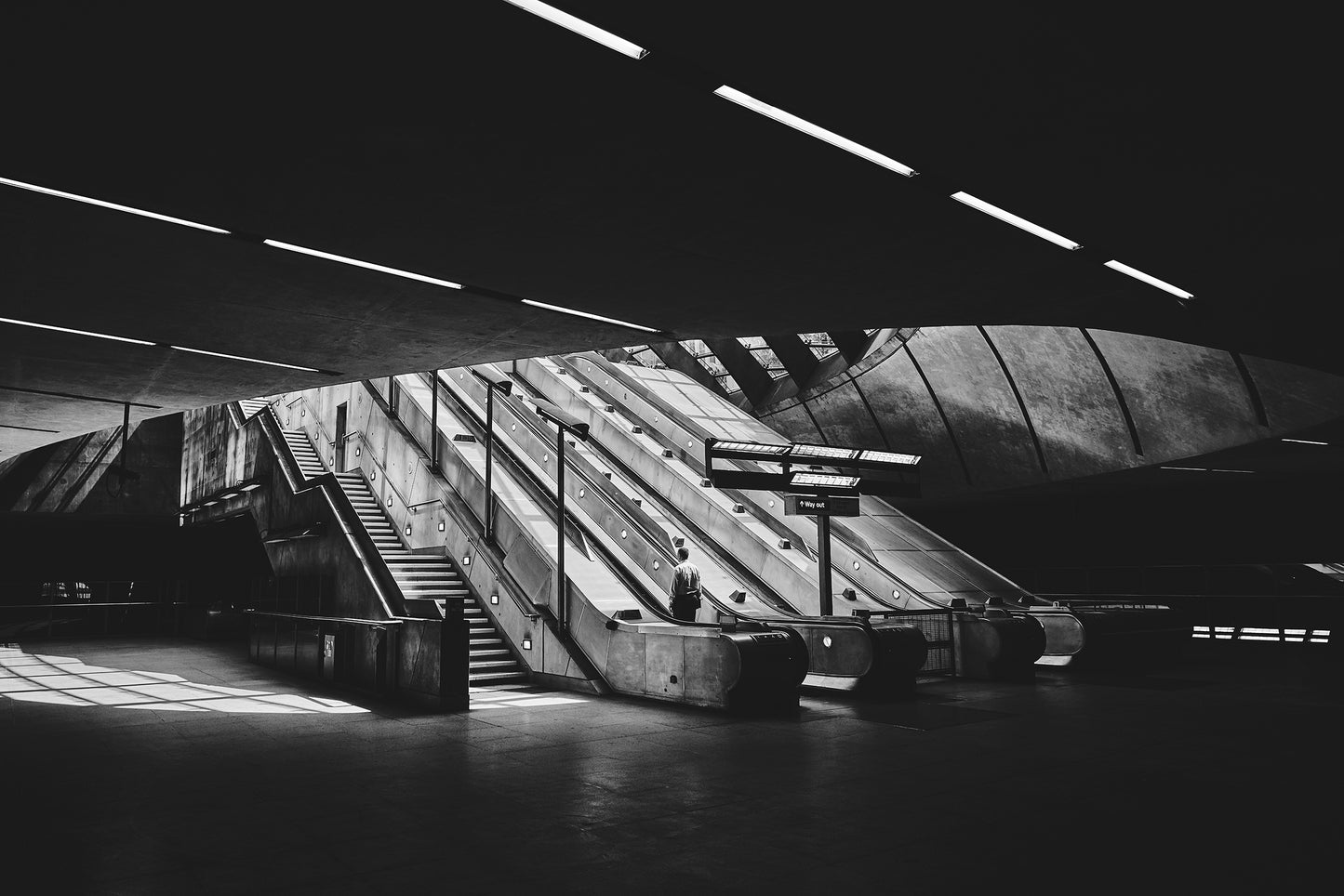 Canary Wharf Tube Station - London