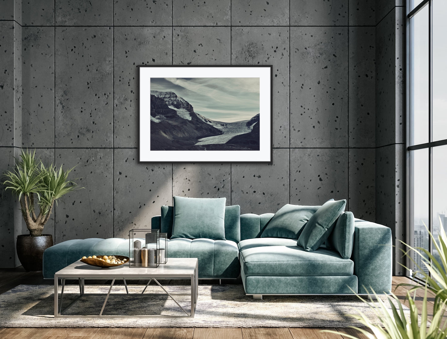 The Athabasca Glacier - Receding